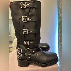 Steve Madden Rocky Motorcycle Boots NWT